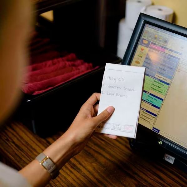 National Checking Kitchen Check 1 Part Carbon White, PK5000, National Checking, Mfr#: KC-100